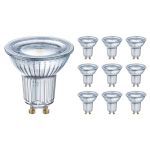 Opakowanie 10x Ledvance Performance LED Spot Reflektor GU10 PAR16 4.3W 350lm 120D - 827 Bardzo Ciepła Biel | Zamienne 32W