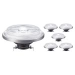 Opakowanie 6x Philips MASTER LED Spot G53 AR111 14.8W 875lm 24D - 927 Bardzo Ciepła Biel | Najlepsze renderowanie kolorów - Ściemnianie - Zamienne 75W