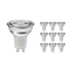 Opakowanie 10x Noxion Lucent LED Spot GU10 PAR16 4.8W 450lm 36D - 840 Zimna Biel | Zamienne 65W