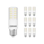 Opakowanie 10x Osram Special T Slim LED E27 Przezroczysty 7.3W 806lm - 827 Bardzo Ciepła Biel | Ściemnianie - Zamienne 60W 