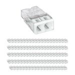 Opakowanie 100x Wago 2273-202 Zacisk Compact | 2 Drut Połączenie - Push Drut