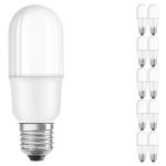 Opakowanie 10x Ledvance LED Classic Stick LED E27 Matowy 8W 806lm - 827 Bardzo Ciepła Biel | Zamienne 60W