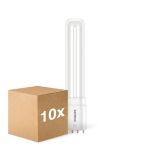 Opakowanie 10x Philips Corepro PL-L LED 8W 960lm - 830 Ciepła Biel | 4-Piny - Zamienne 18W