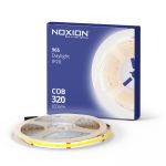 Noxion Taśma LED Naga 5 Metr IP20 COB/320 24V 8W/m 965 /8mm/50mm + DC Kabel