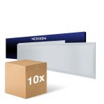 Opakowanie 10x Noxion LED Panel Ecowhite V4.0 28W 3360lm - 830-840-865 CCT | 120x30cm - UGR <19