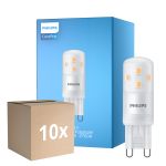 Opakowanie 10x Philips CorePro LED Capsule G9 Matowy 2.7W 300lm - 827 Bardzo Ciepła Biel | Ściemnianie - Zamienne 25W