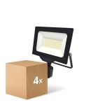 Opakowanie 4x Noxion LED Iluminacja Beamy G3 50W 5500lm 110D - 840 Zimna Biel | IP44 - Czujnik ruchu i Światła - Symetryczny