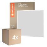 Opakowanie 4x Ledvance LED Panel Kompaktowy Aluminium Valkoinen 33W 3630lm - 840 Zimna Biel | 60x60cm - UGR < 19