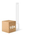 Opakowanie 10x Ledvance Dulux-L LED 12W - 830 Ciepła Biel | 4-Piny - Zamienne 24W