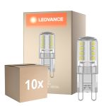 Opakowanie 10x Ledvance Performance LED Capsule Przezroczysty G9 2.6W 320lm - 840 Zimna Biel | Zamienne 30W