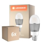 Opakowanie 6x Ledvance LED Żarówka HQL LED P E40 41W 6000lm - 840 Zimna Biel | Zamienne 125W