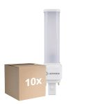Opakowanie 10x Ledvance DULUX-D LED 5W - 840 Zimna Biel | 2-Piny - Zamienne 10W