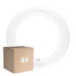 Opakowanie 4x Ledvance Rura LED T9 Value Okólnik (EM/Mains) 11W 1320lm - 840 Zimna Biel | Zamienne 22W