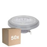 Opakowanie 50x Noxion LED Spot G53 AR111 7.4W 450lm 24D - 930 Ciepła Biel | Najlepsze Renderowanie Kolorów - Ściemnianie - Zamienne 50W