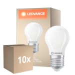 Opakowanie 10x Ledvance Classic LED E27 Gruszka Matowy 1.8W 250lm - 827 Bardzo Ciepła Biel | Ściemnianie - Zamienne 25W