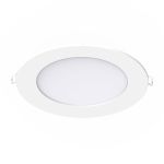 Noxion LED Downlight Slim V2.0 TRIAC Ściemnianie 20W 2000lm 830 Ciepła Biel | 225mm - Aukko 200mm - IP44