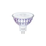 Philips Master Value LED Spot GU5.3 MR16 7.5W 630lm 60D - 930 Ciepła Biel | Najlepsze renderowanie kolorów - Ściemnianie - Zamienne 50W