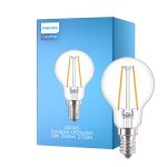 Philips Corepro LED Lustre E14 Piłka Włókno Przezroczysty 2W 250lm - 827 Bardzo Ciepła Biel | Zamienne 25W