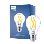 Philips Master LED E27 Gruszka Włókno Przezroczysty 7.2W 1055lm - 922-927 Dim To Warm | Najlepsze Renderowanie Kolorów - Ściemnianie - Zamienne 75W
