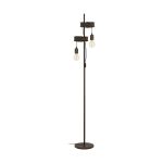 Eglo Lampa podłogowa Townshend 4 Stal Brązowy Czarny | IP20 - Nadaje Się Do 2x E27 