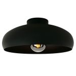 Eglo Lampa sufitowa Mogano Stal Czarny | Nadaje Się Do E27