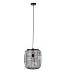 Eglo Lampa Wisząca Rinroe Stal Czarny | Nadaje Się Do E27