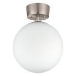Eglo Lampa sufitowa Rondo Stal Satynowy Nikiel | Nadaje Się Do E27
