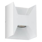 Eglo Światło Ścienne Morino Zewnętrzna Aluminium Valkoinen Up & Down 5W 460lm - 830 Ciepła Biel