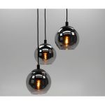 Eglo Lampa Wisząca Ariscani Stal Czarny | Nadaje Się Do 3x E27