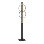 Eglo Lampa podłogowa Boyal Stal Czarny, Zardzewiały 24W 3400lm - 830 Ciepła Biel