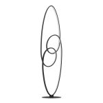 Eglo Lampa podłogowa Gianella Stal Czarny 38W 4400lm - 830 Ciepła Biel
