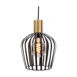 Eglo Lampa Wisząca Empoli Stal Czarny | IP20 - Nadaje Się Do 1x E27 