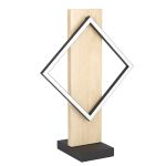 Eglo Lampa Stołowa Boyal Drewno Czarny, Brązowy 13W 1750lm - 830 Ciepła Biel