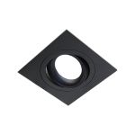 Noxion Wpuszczany Spot Boxi MR16 uchylny Czarny | Aukko 80mm - GU10 Trzonek