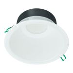 Philips LED Downlight Coreline DN142B Aluminium Valkoinen 19.2W 2350lm 60D - 830 Ciepła Biel | Aukko 200mm - IP54 - Ściemnianie - Valkoinen Reflektor
