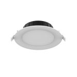 Noxion LED Downlight Hera Mieszkanie Wpuszczany Valkoinen 15W 1500lm 80D - 827-830-840 CCT | 168mm - Aukko 144mm