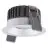Ledvance LED Spot Fix Aluminium srebro 8W 680lm 36D - 930 Ciepła Biel | Aukko 68mm - IP44 - Najlepsze renderowanie kolorów - Ściemnianie