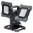 Ledvance LED Iluminacja Lampa Robocza Value Flex Czarny 60W 6450lm 110D - 865 Światło Dzienne | IP65 - Akumulator - Symetryczny