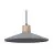 Ledvance Decor Beton/Stal/Drewno Lampa Wisząca 320 Ciemny Szary | Nadaje Się Do E27