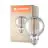 Ledvance Vintage 1906 LED E27 Globe Smoke 11W 500lm - 818 Bardzo Ciepła Biel | Ściemnianie - Zamienne 42W