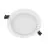 Ledvance Downlight Slim Alu Aluminium Valkoinen 13W 1300lm 90D - 840 Zimna Biel | Aukko 150 - IP44 - Dali Ściemnianie 