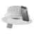 Ledvance LED Spot Adjust Aluminium Valkoinen 8W 680lm 36D - 930 Ciepła Biel | Aukko 83mm - IP20 - Najlepsze Renderowanie Kolorów - Ściemnianie