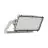 Ledvance LED Iluminacja Max Radial 45 Aluminium Szary 600W 76400lm 45D - 830 Ciepła Biel | IP66 - Symetryczny