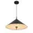 D'Lite Lampa Wisząca Crochte Metal I Plastikowy Matowy Czarny | Nadaje Się Do 3x E27