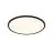 Nordlux LED Bulkhead Oja 29 19W 830-840 2100lm Czarny IP54 | 3-stopniowy Ściemnianie - Dim to Warm