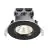 Opakowanie 3x Nordlux Downlight Fremont Metal Czarny 4.5W 345lm 36D - 827 Bardzo Ciepła Biel | 85mm - IP65 - Ściemnianie