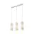 Nordlux Miella 3-Rail Lampa Wisząca Szkło Valkoinen | Nadaje Się Do 3x E27
