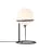 Nordlux Lampa Stołowa Wilson Szkło i Metal Czarny | Nadaje Się Do 1x G9