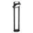 Nordlux Saulio Lampa na postumencie Aluminium Czarny 4.45W 370lm - 830 Ciepła Biel | IP44 - Solar