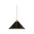 DFTP by Nordlux Kinto Lampa Wisząca Metal i Drewno Czarny | 420mm - Nadaje Się Do E27